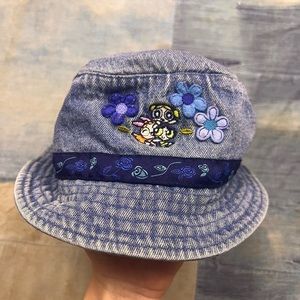 1990’s Vintage Women’s Powder Puff Girls Denim Bucket Hat